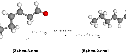 (Z)-hex-3-enal isomerisation (E)-hex-2-enal