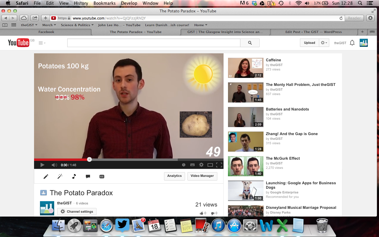 The Potato Paradox • theGIST