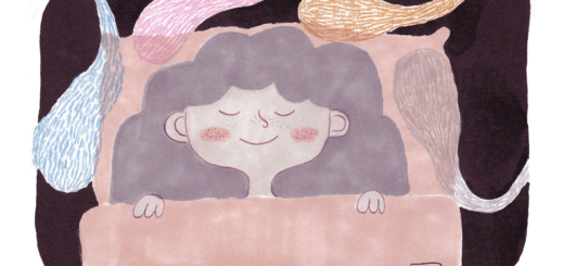 Artwork depicting person hearing colours - Emma Garcia Melchor
