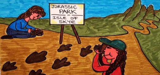 Jurassic Period fossils found on the Isle of Skye, Scotland