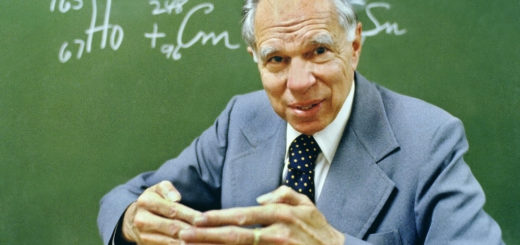 Photo of Glenn T. Seaborg - Nobel Laureate & one the first nuclear scientists to predict the existence of the Island of Stability